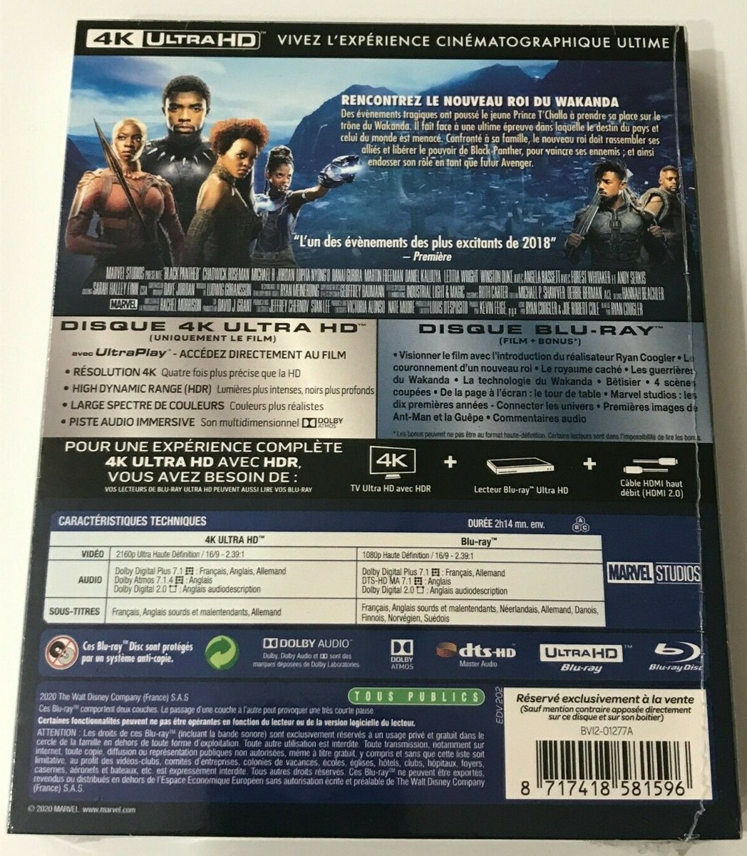 洋画・外国映画 mondo Black Panther steelbook Black Panther 4K UHD/Blu-Ray Steelbook Mondo #42 Region Free