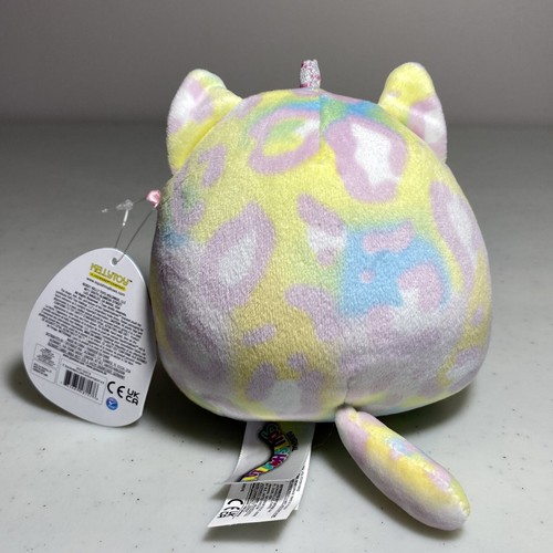 Peluche chat calme maïs Squishmallows 8" Soraya le guépard neuf avec étiquette - Photo 2/4