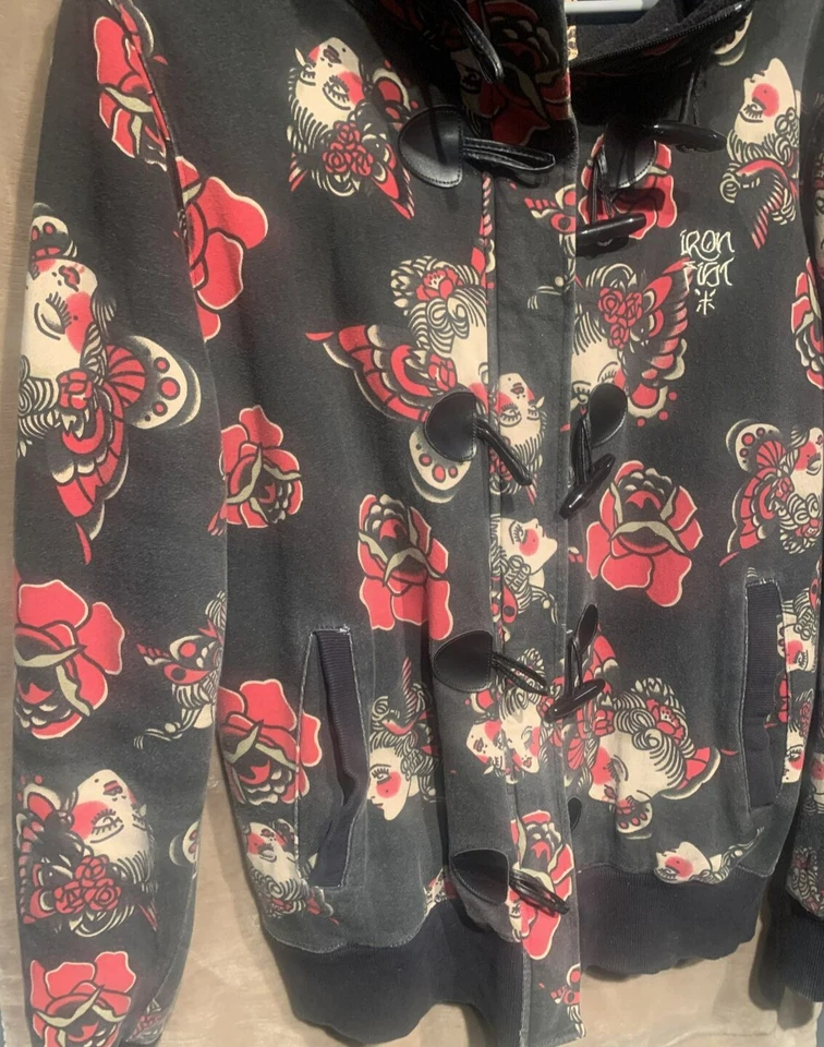 Женская толстовка с капюшоном Iron Fist American Traditional Artwork X-LARGE - Изображение 4 из 4
