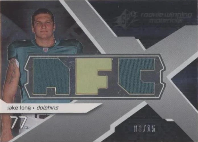 Dual Jersey Conference Letters Numbered to 15