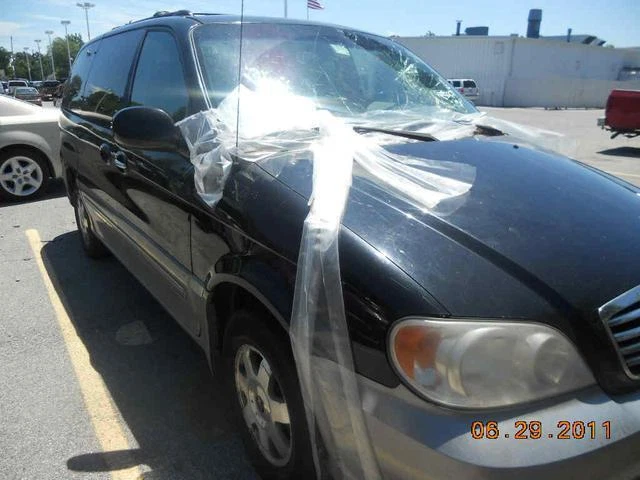 Motor limpiaparabrisas trasero de vidrio usado se adapta a: Kia Sedona 2002 grado A Foto 4 de 4