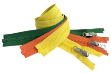 1pc YKK 5 49" - 60" Molded Plastic Reversible Jacket Zipper Separating