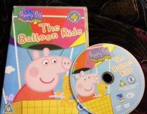 peppa pig balloon ride toy