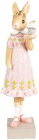 Clayre & Eef 6PR5003 Deko-Kaninchen 9X8X28 Cm In Braun Rosa