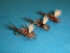 FLY FISHING FLIES - PARACHUTE ADAMS size #16 (1 dozen)