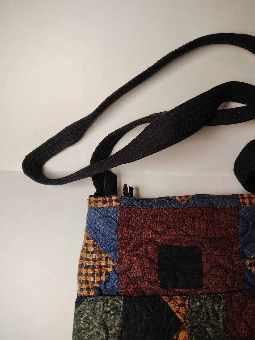 Vintage Donna Sharp Patchwork Quilted Crossbody S… - image 6