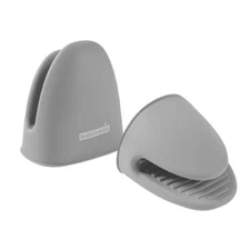  Comfy Grip 4.3 x 3.5 x 4.2 Inch Mini Oven Mitts 1 Food-Grade Pot Holder Gray