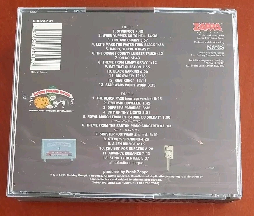 Zappa / Make  A Jazz Noise Here - Coffret 2 CD - Photo 2/4