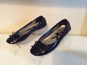 anne klein patent leather flats
