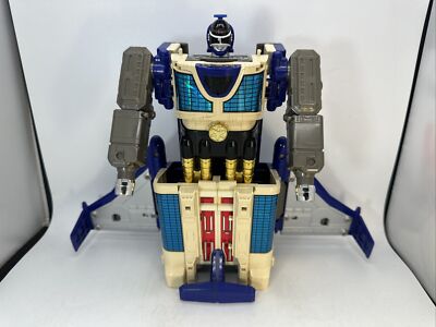 99 VTG Power Rangers Lightspeed Rescue DX Deluxe Max Solarzord Bandai incomplete