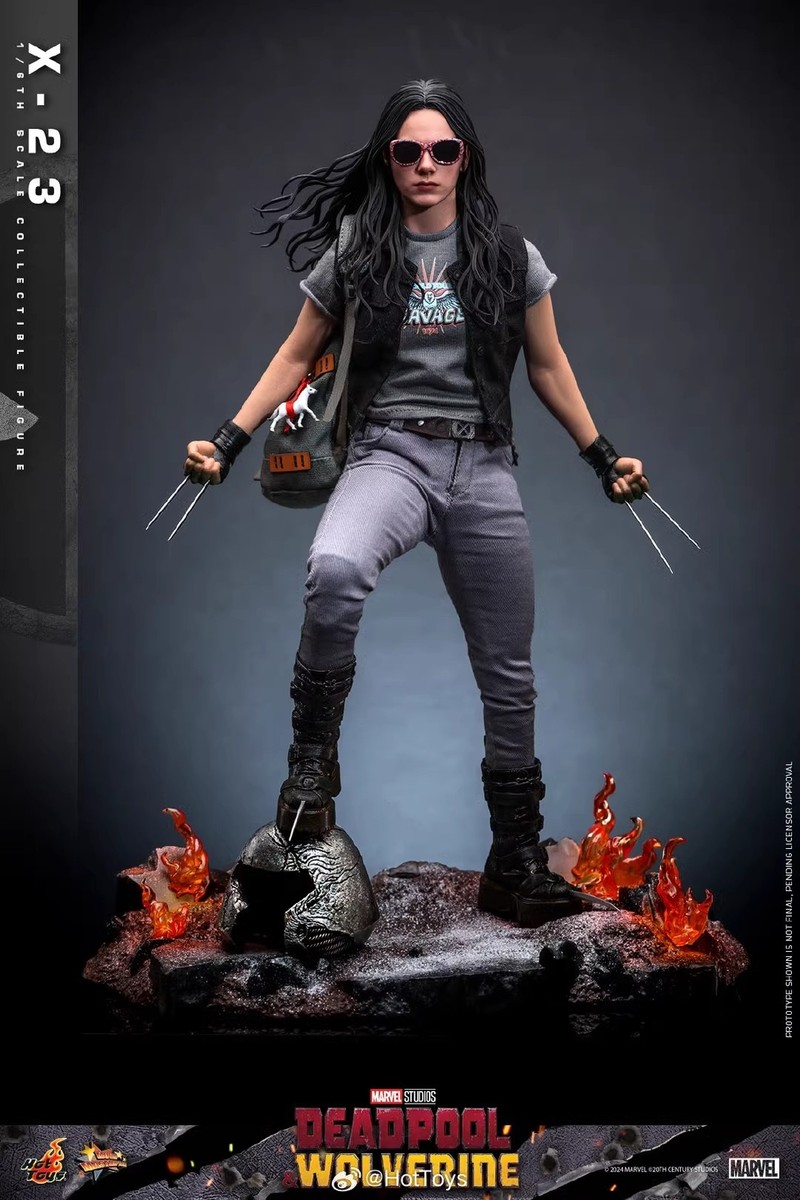 Ready! New Hot Toys MMS781 1/6 Deadpool & Wolverine X-23 Laura