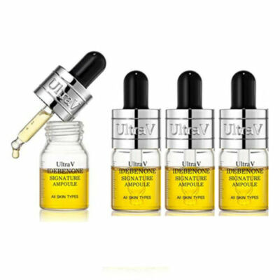 Ultra V Idebenone Signature Skin Ampoule for Lifting Whitening 1set (8ml x 4pcs)