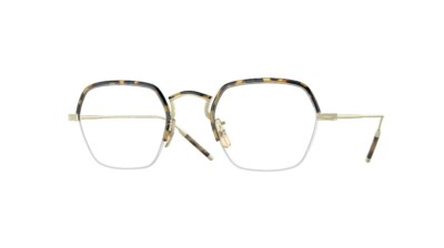 Oliver Peoples 0OV1291T TK 7 5252 Brushed Gold/Tortoise Blue Block Eyeglasses