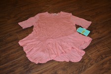 B7- NWT Copper Key Coral Rayon Blend Top Size Girls 6X MSRP 24.00