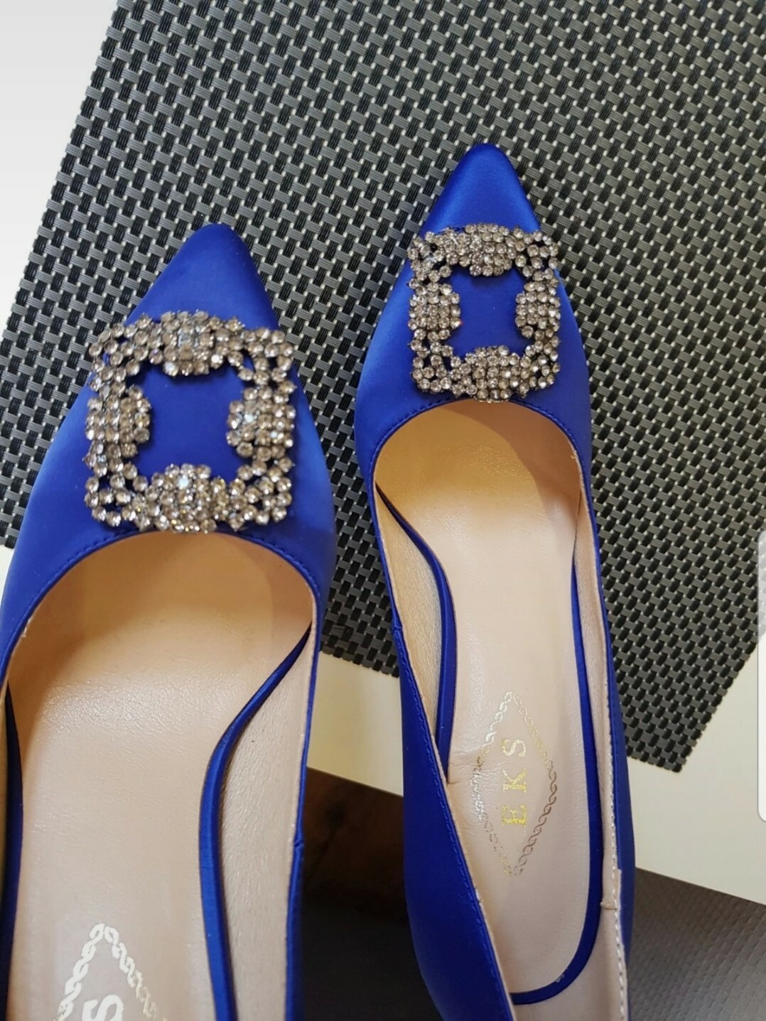 New Women Electric Blue pumps, elegant eBay