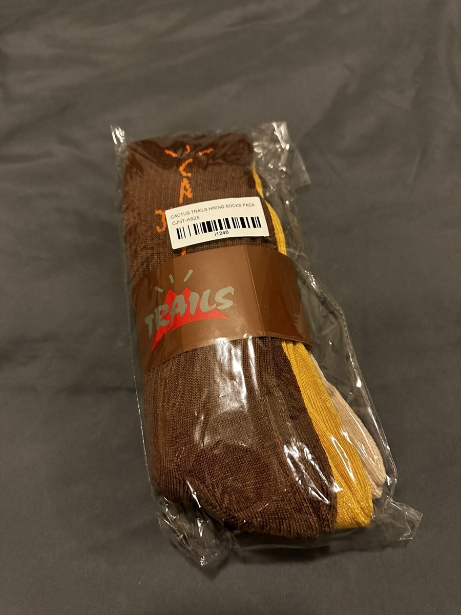 RARE* NWT Travis Scott Cactus Jack Hiking Socks 3-pack RARE* NWT Travis Scott Cactus Jack Hiking Socks 3-pack
