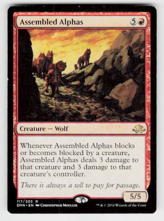 Eldritch Moon #117 Assembled Alphas