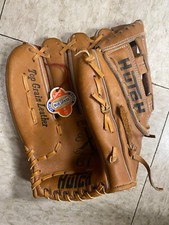 NEW Hutch Baseball Glove LH EXL 61 Top Grain Laced Vintage Mitt w/tag