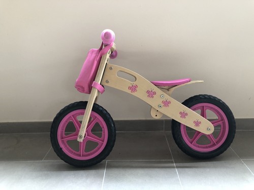 Bicicletta in legno senza pedali per bambini fino a 30 kg - Foto 2 di 3