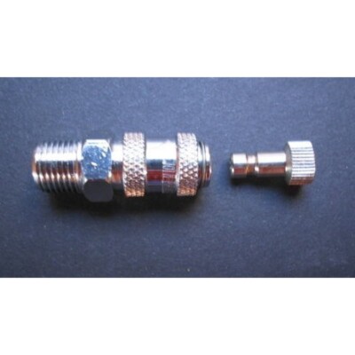 Airbrush Schnellkupplung NW2,7 Stecknpippel Badger Kompressor Airbrushistole