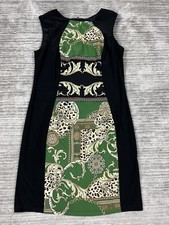 Sophia Christina Dress Womens 12 Multicolor Sleeveless Casual Made in USA