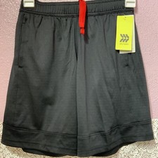 All in Motion Boys Basketball Shorts - Black M
