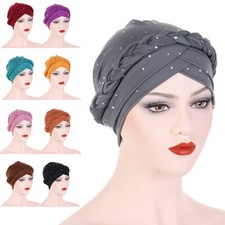 Muslim Women Jersey Hair Care Chemo Caps Turban Hijab Head Wrap Scarf Bonnet Hat