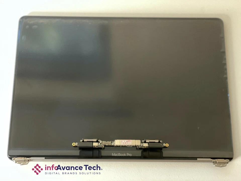 Used Apple Macbook Pro 13" A2338 M1 2020 LCD Screen Assembly Silver. - Image 2 of 3