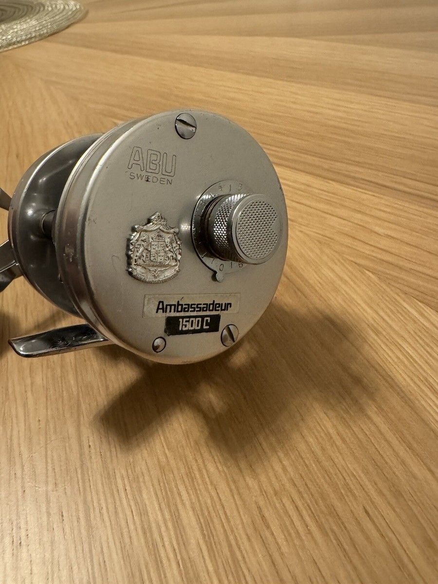 Abu Ambassadeur 1500C Vintage Reel | eBay Abu Ambassadeur 1500C Vintage Reel | eBay