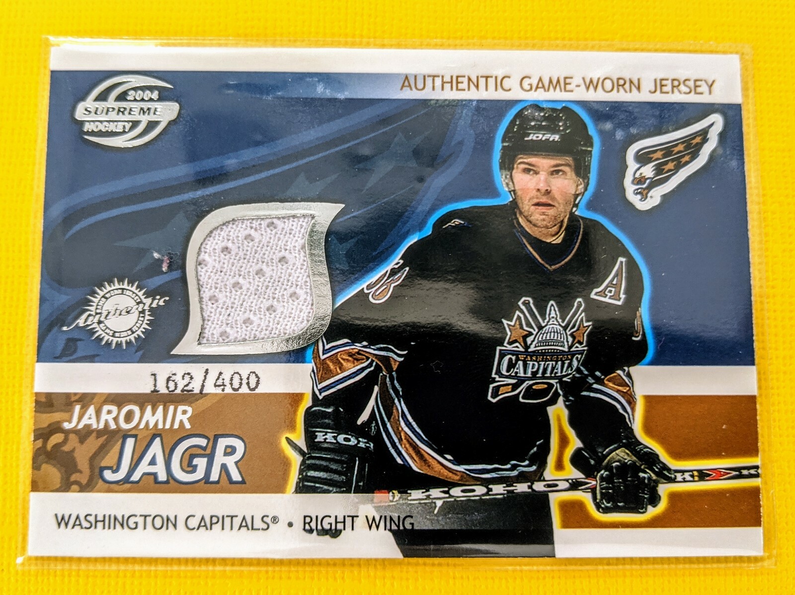 🔥JAROMIR JAGR JERSEY /400🔥Supreme Game 