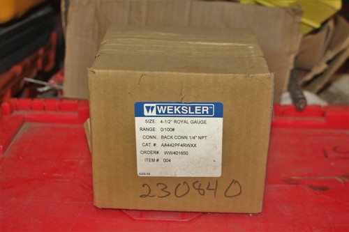 Weksler Royal calibro 4-1/2" AA442PF4RWXX - Foto 1 di 5