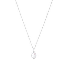 Prinzessin Lillifee Children's Necklace Silver Zirconia Pink Girls 2038746