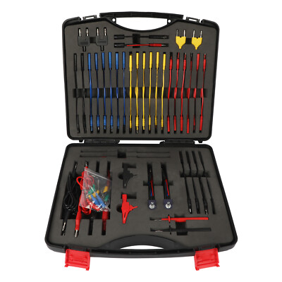 104PCS Automotive Multimeter Test Lead Kit Electrical Test Auto ...