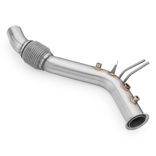 Downpipe para BMW 4 Coupé 420d F32 F82 sin FAP catalizador 63,5mm 2,5" decat - Imagen 4 de 4