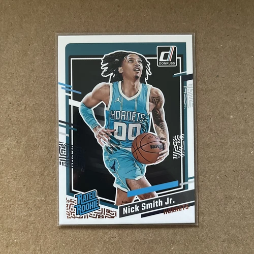 Nick Smith Jr. 2023-24 Donruss Basketball Rated Rookie RC #248 Hornets