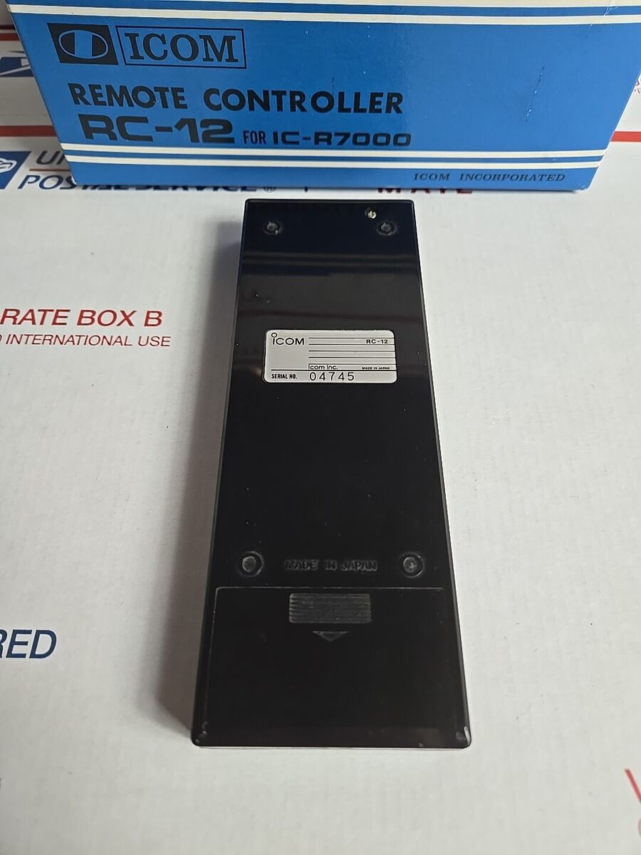 ICOM RC-12 REMOTE CONTROLLER FOR IC-R7000, Icom Remote ICOM RC-12 REMOTE CONTROLLER FOR IC-R7000, Icom Remote