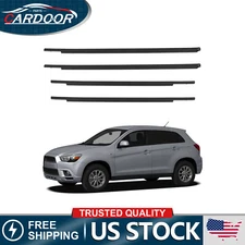 4x Belt Moulding set Front Rear Door For 2011-2023 Mitsubishi Outlander Sport