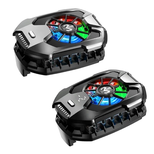Gaming Phone Cooling Fan Back Clip Fast Cool Down Digital Display Low Noise Fan