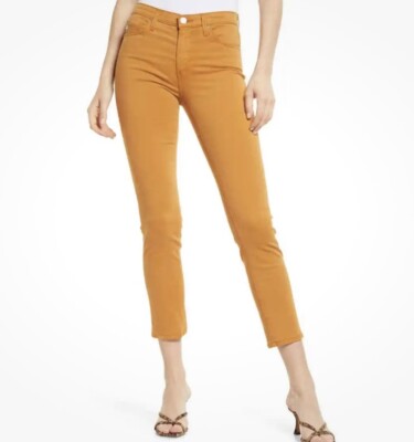 AG Adriano Goldschmied Prima Crop CIGARETTE Leg Color Moro