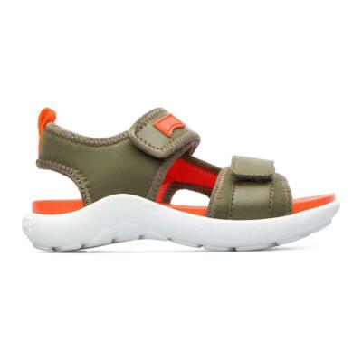 NEW Camper Boys Summer Shoes Wous Open Toe Hook & Loop Sandals