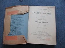 Vintage Concert Version Merri England Edward German.