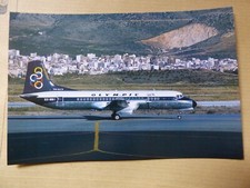 OLYMPIC AIRWAYS YS-11A SX-BBI ATHENS 1981 / collection VILAIN N° 33