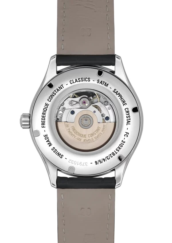 New Frédérique Constant Classics Silver Men's Watch - FC