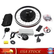 20" 48V Ebike Front Wheel Electric Bicycle Motor Conversion Kit Motor Hub 1000W