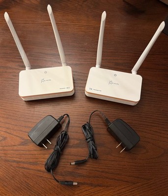 Wireless HDMI Extender Kit 1080p 60fps TX & RX Display - j5create JVAW53