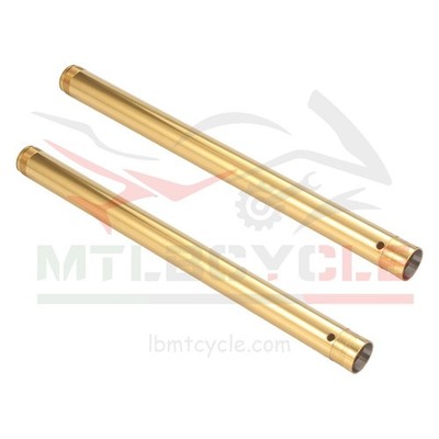 Gold DLC Front Fork Inner Tubes Pipes For Ducati Hypermotard 950 RVE 2021-2023