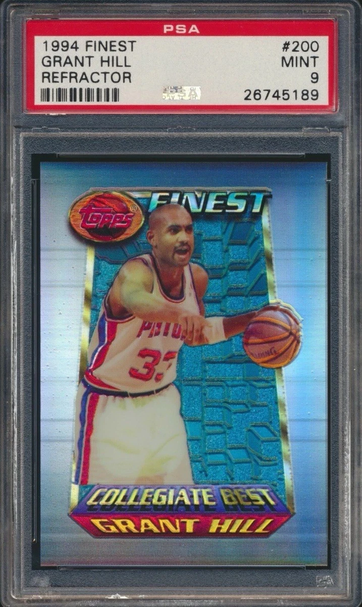 Topps Grant Hill Detroit Pistons Basketball Rookie Sports Trading