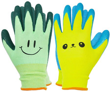 2 Pairs Toddlers Gardening Gloves, Kids Sized Garden Glove for Yard Work, Non...
