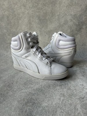Vintage Y2K Puma Women s Sky High Top Bekett Wedge Sneakers US 9 EU 39