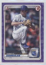 2020 Bowman Draft Purple Border 211/250 Christian Chamberlain #BD-84 0m8